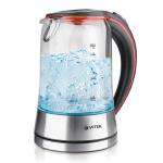 Чайник Vitek VT-7005  1,7л, 2200 Вт, термостойкое стекло, подсветка