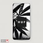 Cиликоновый чехол Huf конопля на Meizu M6 Note