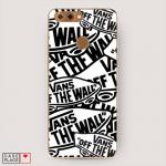 Cиликоновый чехол Vans off the wall на ZTE Blade V9 Vita