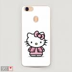 Cиликоновый чехол Hello Kitty 2 на Oppo F5