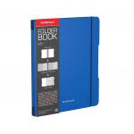 Тетрадь общая ученическая в съемной пластиковой обложке  FolderBook Classic, синий, А5+, 2x48 листов, клетка