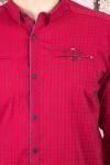 Рубашка 9707 красный BAGARDA