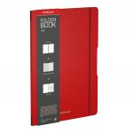 Тетрадь общая ученическая в съемной пластиковой обложке  FolderBook Classic, красный, А4, 48 листов, клетка