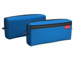 Пенал квадро c двумя отделениями ErichKrause® 210x100x50мм Neon Blue