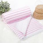 Детские одеяла-покрывала (трикотаж) Дорожка (розовый)