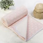 Детские одеяла-покрывала (трикотаж) Ожерелье розовое