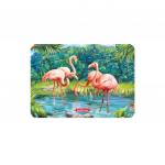 Подкладка настольная пластиковая ErichKrause® Flamingo, А4 (в пакете по 12 шт.)