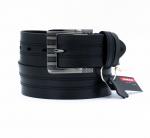 Джинсовый ремень (45 мм) черная нить RX-h-0116