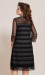 Платье Vittoria Queen 10683 черный + металлик