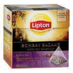 Чай LIPTON "Bombay Bazaar", фруктовый, 20 пирамидок по 2г, 65414971