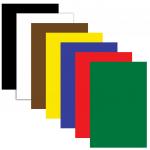 Картон цветной А4 немелованный,  7 л. 7 цв., ПИФАГОР, 200х283 мм, 127051