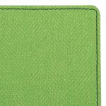 Блокнот А5 (148х213мм), BRAUBERG Tweed, 112л, гибкий кожзам, линия, зеленый, 110968