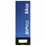 Флэш-диск 64GB SILICON POWER Touch 835 USB 2.0, металл. корпус, синий, SP064GBUF2835V1B