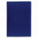 Ежедневник недатированный А5 (138х213мм) BRAUBERG Profile, кожзам, 160л, синий, 123426