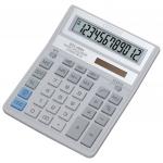 Калькулятор настольный CITIZEN SDC-888ХWH (203х158мм), 12 разрядов, двойное питание, СЕРЫЙ