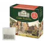 Чай AHMAD (Ахмад) "Classic Black Tea", черный, 40 пакетиков без ярлычков по 2г, 1583