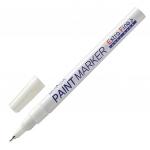 Маркер-краска лаковый MUNHWA Extra Fine Paint Marker, БЕЛЫЙ, 1мм, нитро-основа, EFPM-05