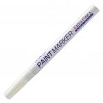 Маркер-краска лаковый MUNHWA Extra Fine Paint Marker, БЕЛЫЙ, 1мм, нитро-основа, EFPM-05