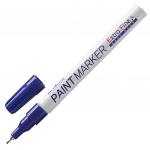 Маркер-краска лаковый MUNHWA Extra Fine Paint Marker, СИНИЙ, 1мм, нитро-основа, EFPM-02