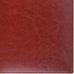 Ежедневник недатированный А5 (138х213мм) BRAUBERG Imperial, кожзам, 160л, коричневый, 123414