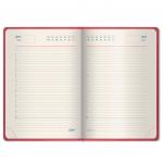 Ежедневник недатированный А5 (148х218мм) GALANT Bastian, кожзам, 160л, цв.срез., бордовый, 126270