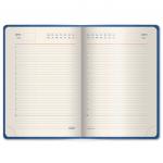 Ежедневник недатированный А5 (148х218мм) GALANT Bastian, кожзам, 160л, цв.срез., т-синий, 126271