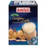 Чайный напиток "Ginger Latte" имбирный латте с мёдом, 10 саше по 22г, GOLD KILI, ш/к
