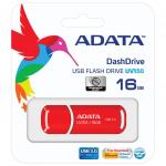 Флэш-диск 16GB A-DATA UV150 USB 3.0, красный, AUV150-16G-RRD