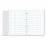 Тетрадь на кольцах А5 (175х215мм), 120л, картонная обложка, клетка, BRAUBERG, Цветы, 401662