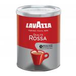 Кофе молотый LAVAZZA (Лавацца) "Qualita Rossa", натуральный, 250г, жестяная банка, 3593