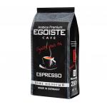 Кофе молотый EGOISTE "Espresso", натуральный, 250г, 100% арабика, вакуумная упаковка, 10228