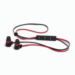 Наушники с микрофоном (гарнитура) SVEN SEB-B270MV,Bluetooth,беспроводые, черные с красным, SV-013240
