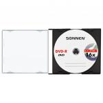 Диск DVD-R SONNEN 4,7Gb 16x Slim Case (1 штука), 512575