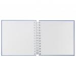 Скетчбук тетрадь для эскизов, белая бумага, 170*170мм, 120 г/м2, 80л, гребень, Кеды, (A255711)