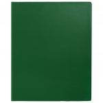 Папка на 2 кольцах BRAUBERG, картон/ПВХ, 35мм, зеленая, до 180 листов (удвоенный срок службы),228379