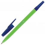 Ручка шариковая STAFF Neon, СИНЯЯ, корпус неоновый ассорти, узел 1мм, линия 0,7мм, 142963