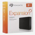 Диск жесткий внешний HDD SEAGATE Expansion 2ТВ, 3.5", USB 3.0, черный, STEB2000200