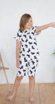 Пижама с бриджами детская для девочки  Клякса