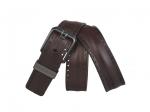 Кожаный коричневый мужской джинсовый ремень B40-1048