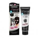 BELOV Charcoal Mask Cream Anti-blackhead BINGYU Маска-пленка с древесным углем, 130г