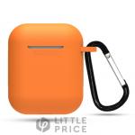 Силиконовый чехол Verona для Apple Airpods, оранжевый