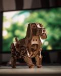 ***Конструктор деревянный 3D EWA Механический щенок Puppy