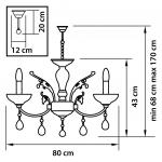 Хрустальная люстра Boemia 717082_LS