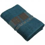 "Tweed Uomo" Полотенце махровое 70х140 см, 500 г/м2, синий (Россия)