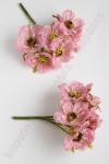 Головки цветов "Мак" на веточке (60 головок) SF-2282, розовый