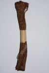 Веревка флористическая с блестящей нитью (коричневый)