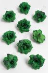 Головки цветов "Розочка" 4,5 см (50 шт) SF-2093, зеленый №25