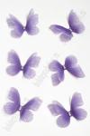 Бабочки шифоновые средние 4,5 см (10 шт) SF-4483, №27