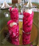 Лепестки роз, 30 гр (ярко-розовые)