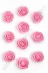 Головки цветов "Роза" с блестками 5,5 см (50 шт) SF-3002, розовый